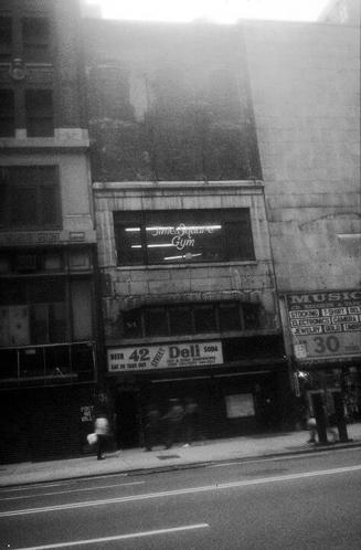 The Times Square Gym Exterior