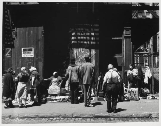 Old Clothes Market, Suffolk Street, New York