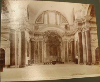 ROMA - Chiesa di S. Maria degli Angeli.  La navata trasversale.  Michelangiolo e Vanvitelli.