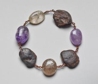 "Edelstein mit Stacheldraht" [Jewels with Barbed Wire] Necklace