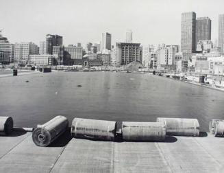 Rooftop Construction with Tar, George Moscone site, San Francisco, California