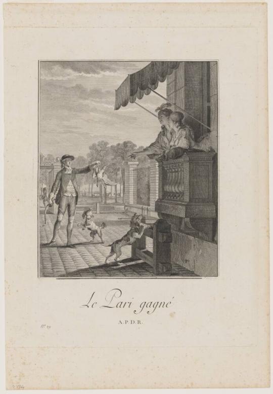 Le Pari Gagné (Plate 29)