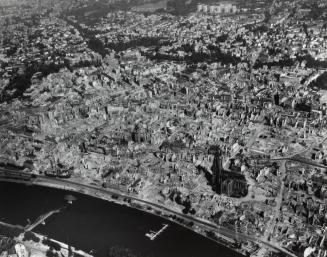 A Bombed-out Portion of the City of Frankfurt, 24 June 1945