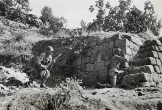 Lookout Group Directing Artillery Fire, Near Troina, Sicily