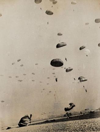 Airborne Troops Cross the Rhine, Near Wesel, Germany