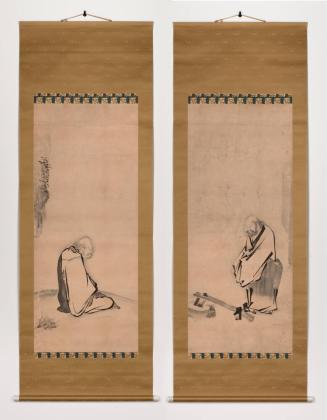 Pair of Zen Patriarchs