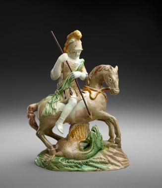 Figure of Saint George and the Dragon