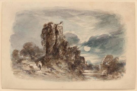 Four works by John Constable