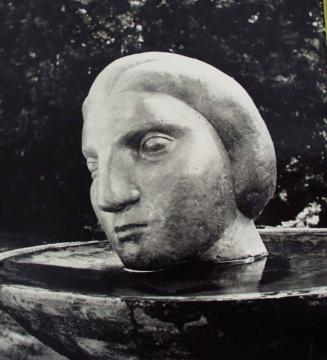 Head in Fountain, Picasso's Garden