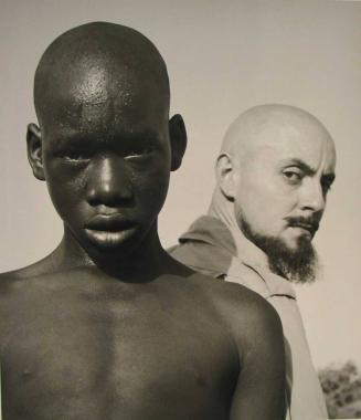 Unidentified Boy and Hector Acebes, West Africa