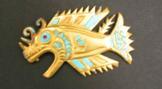 Inlaid Fish Ornament