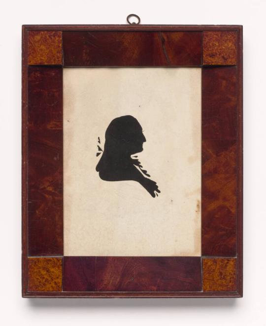 Revealed Silhouette of George Washington