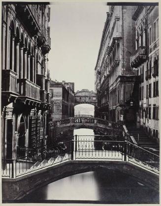 [Rio de la Canonica with the Bridge of Sighs, Venice]