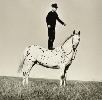 Ron Hofer on His Father's Appaloosa, Feathers: Golden Valley Colony  Ryegate, Montana