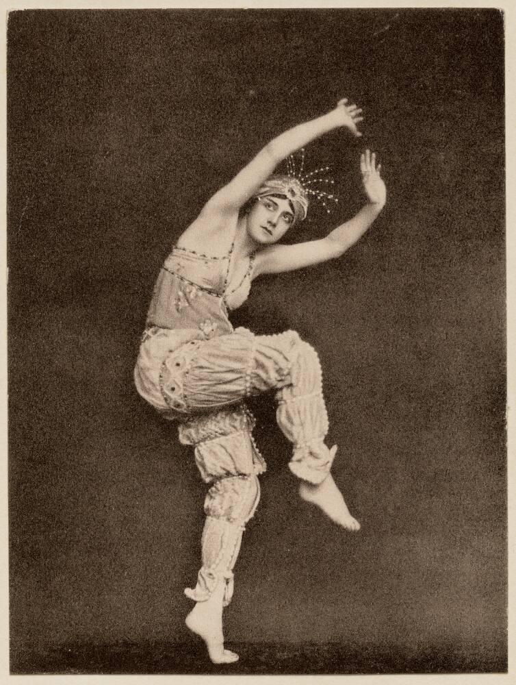 Tamara Karsavina as Zobeida in Scheherazade Ballet | All Works | The ...