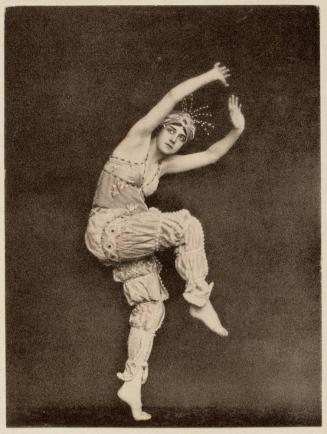 Tamara Karsavina as Zobeida in Scheherazade Ballet