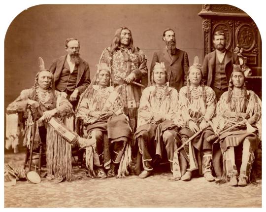 Crow Delegation to Washington, D.C.