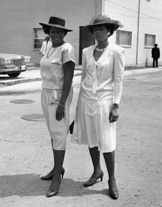 Two Sisters, Easter Sunday, 4th Ward, Houston, TX