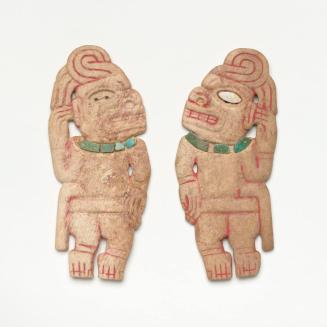 Pair of Deity Effigy Ornaments