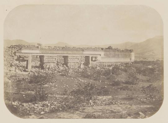 Quatrième palais, côté occidental - Mitla, Oaxaca