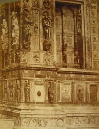 Certosa Di Pavia; Dettaglio della Facciata della Chiesa