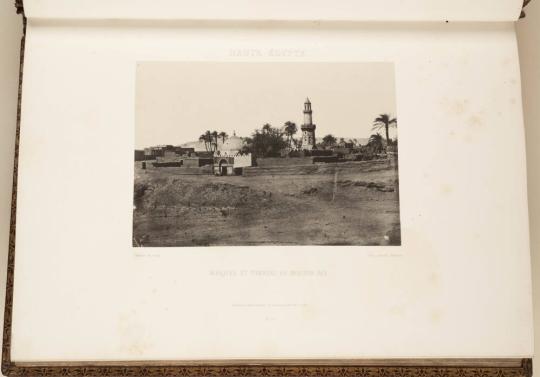 Haute Egypte. Mosquée d’El-Arif et tombeau de Mourad-Bey