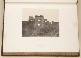 Thebes. Médinet Habou. Façade orientale du Gynécée de Ramsès Méiamoun