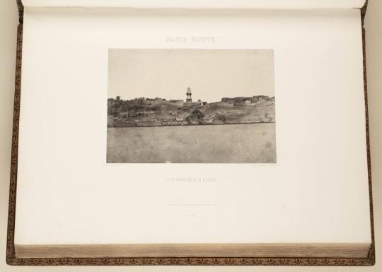 Thebes. Vue générale d’Esneh