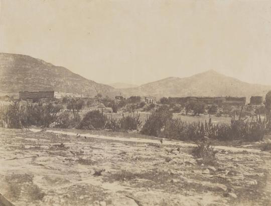 Vue générale des ruines de Mitla (Oaxaca)