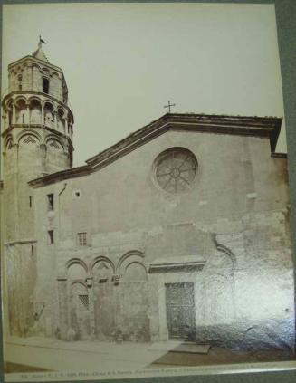 PISA - Chiesa di S. Niccola.  ( Construzione Romana, il Campanile pendente e atribuito a Niccola Pisano. )