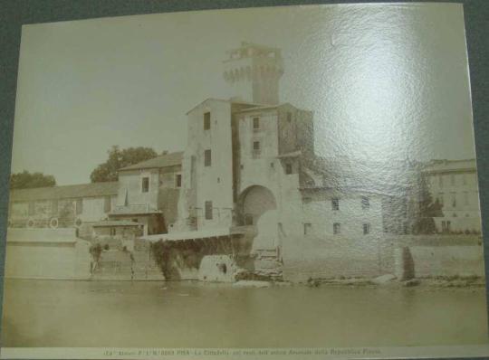 PISA - La Cittadella, coi resti dell'antico Arsenale della Repubblica Pisana.