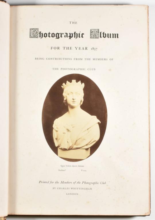 Copy of a Bust of Her Majesty Queen Victoria, by Joseph Durham, Esq. F.S.A.