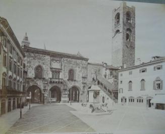 Garibaldi square. Bergamo