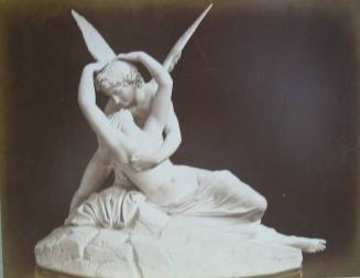 Villa Carlotta. Statue of Love and Psyche, marble of Canova.
