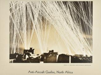 Anti-Aircraft Gunfire, North Africa