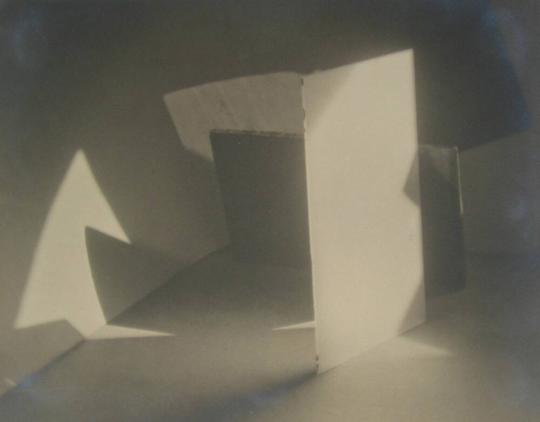 Light Composition with Paper Card