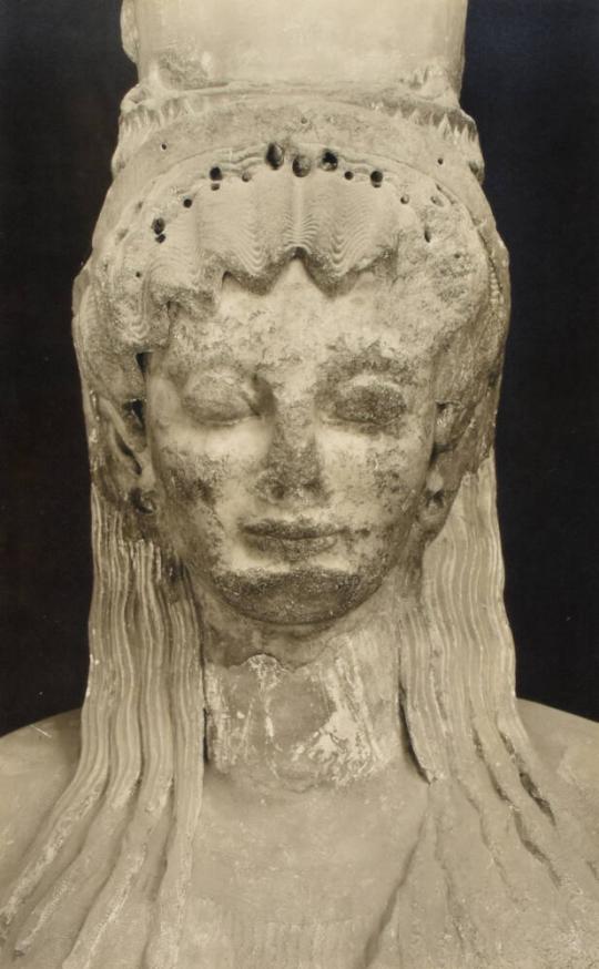 Caryatid. Head, Facing Front.