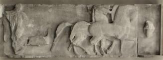 West Frieze. Aphrodite Descending from Her Chariot.