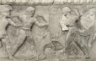 East Frieze. The Battle of the Greeks and Trojans over the Body of Euphorbos.