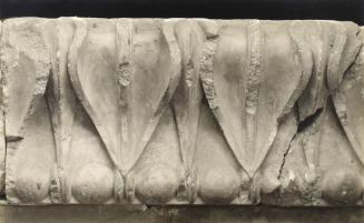 Crown Moulding above East Frieze.