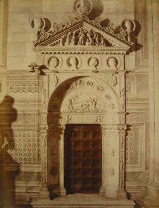 Certosa Di Pavia-Porta dell' antica Sacrestia