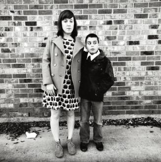 Teenage Couple on Hudson Street, N.Y.C.