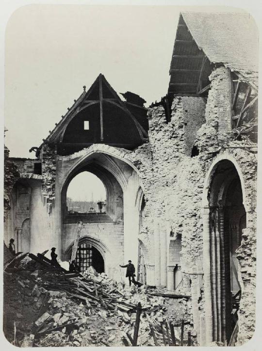 Collapse of the Sainte-Croix Church, Quimperlé