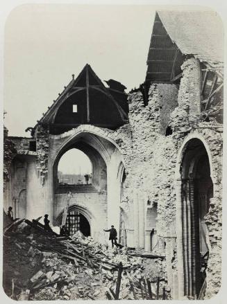 Collapse of the Sainte-Croix church, Quimperlé