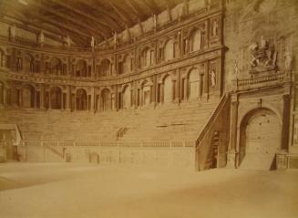 PARMA- Teatro Farnese. Veduta dell' Interno