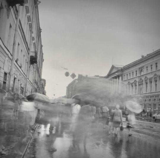 Umbrellas, St. Petersburg