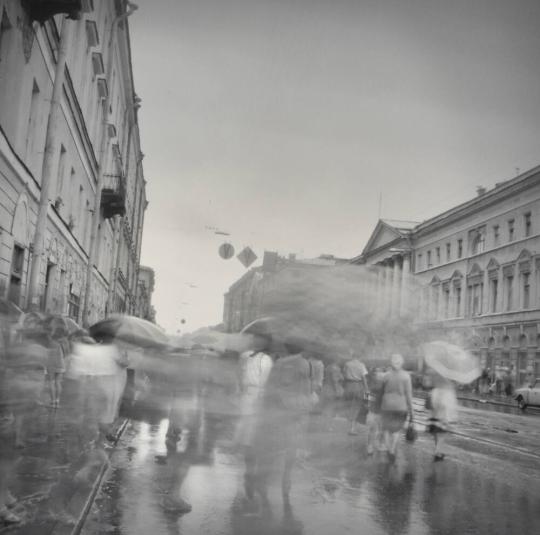 Umbrellas, St. Petersburg