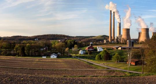 Keystone Power Plant and Farm, Shelocta, Pennsylvania, USA