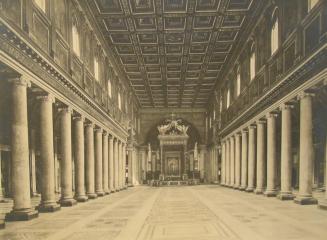 Roma - Basilica de S. Maria Maggiore. L'interno.