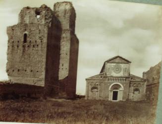 St. Peter's church (XII century)  and Roman Towers